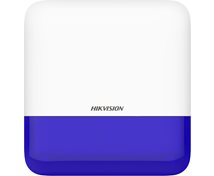 Hikvision Siren utomhus DS-PS1-E-WE blå AX pro trådlös