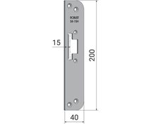 Robust Monteringsstolpe S4-15 höger