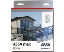 Assa Abloy Cylinder 5601 Max oval 5 nycklar nickel