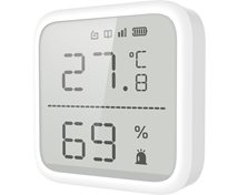 Hikvision Temperaturdetektor DS-PDTPH-E-WE trådlös