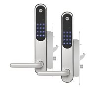 Yale Doorman Classic silver 2-pack