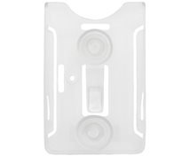 ID Säkerhet Korthållare Multi 1-5 med sugkopp transparent